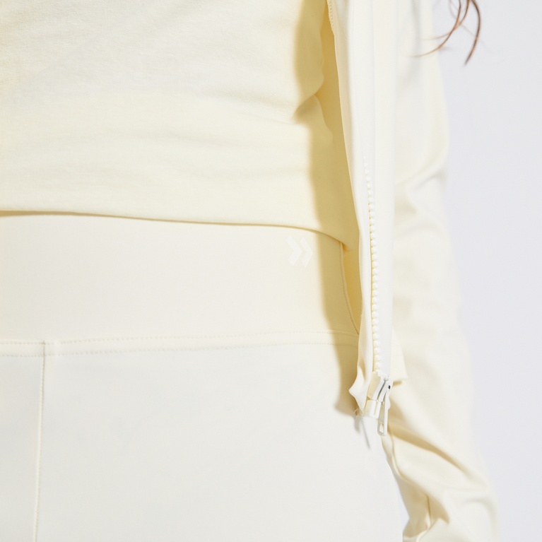 Flared training tights "Bounce" Light Yellow